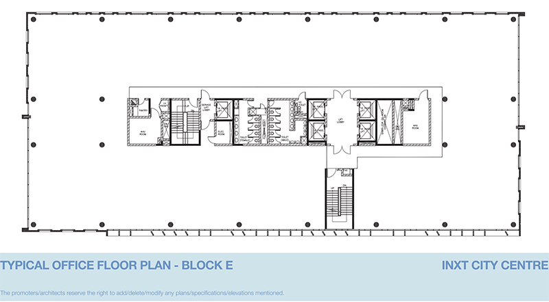 Floor Plan Inxt City Centre Offices On Nh 8 Gurgaon Vatika Floor Plan