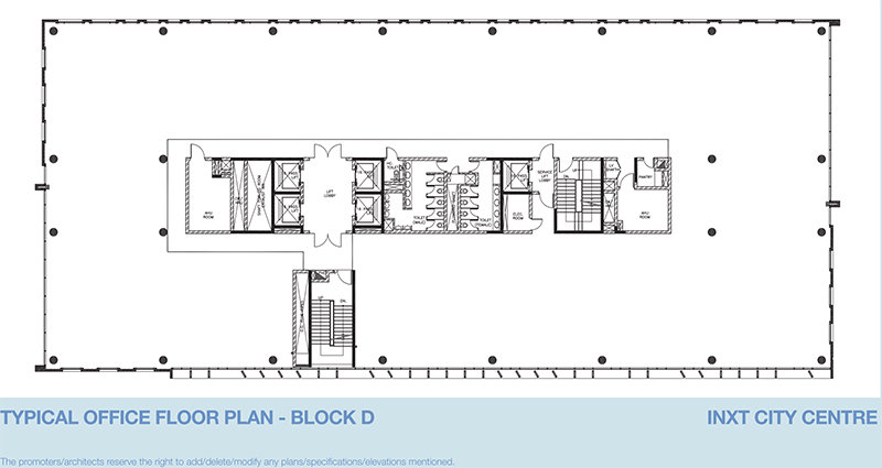 Floor Plan Inxt City Centre Offices On Nh 8 Gurgaon Vatika Floor Plan