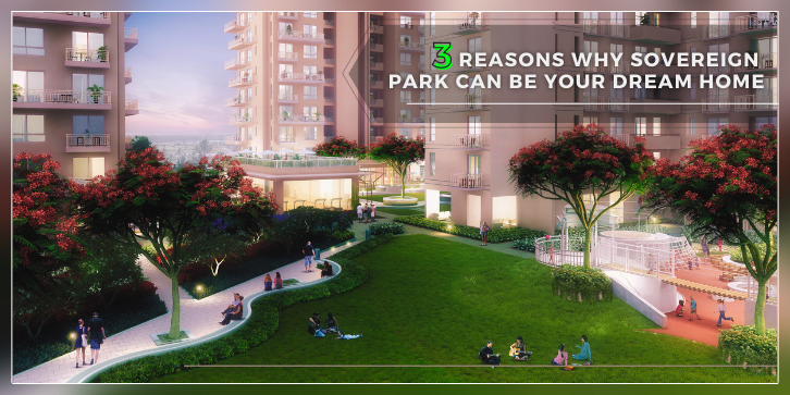 rendering of sovereign park a dream home project by the vatika group