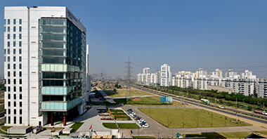 a side view of vatika professional point a commercial real estate project
by vatika group